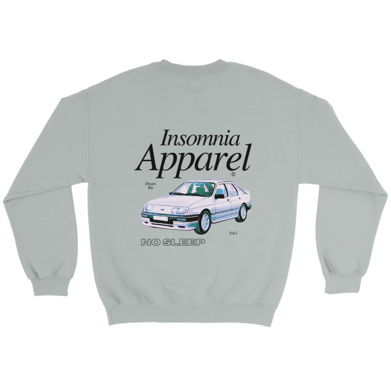 Unisex "Night Drives" Crewneck (Back Design)