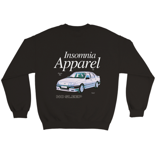 Unisex "Night Drives" Crewneck (Back Design)