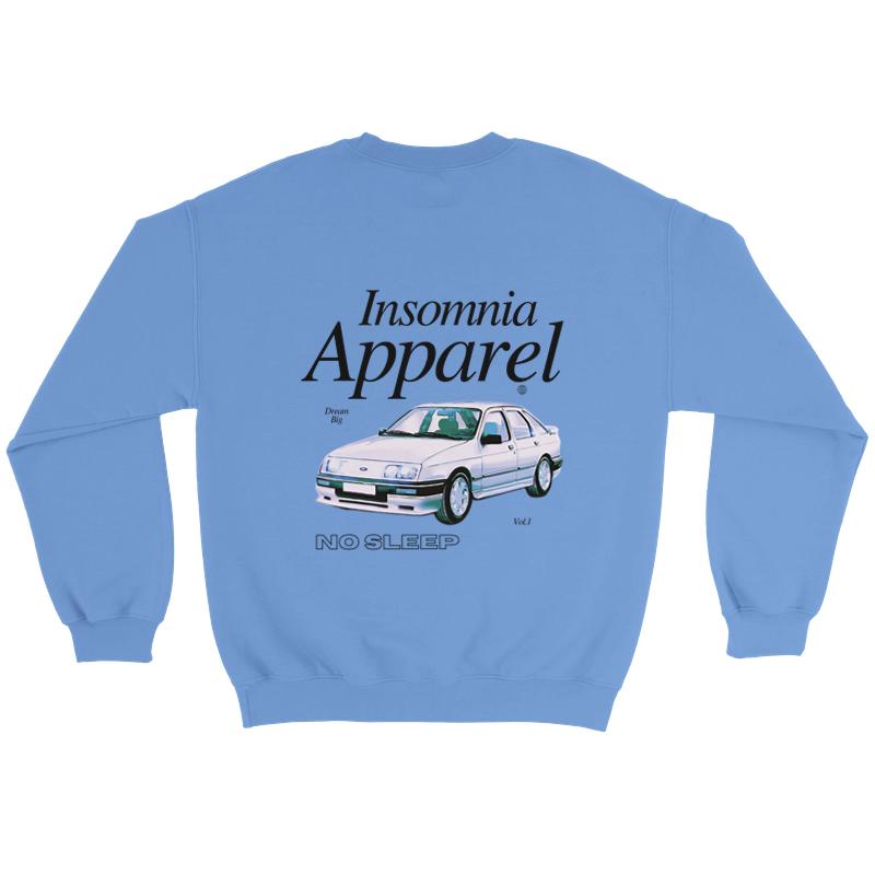 Unisex "Night Drives" Crewneck (Back Design)