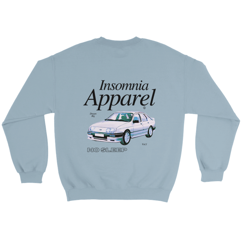 Unisex "Night Drives" Crewneck (Back Design)