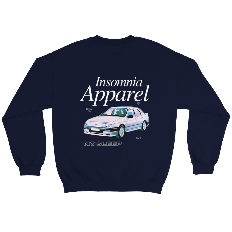 Unisex "Night Drives" Crewneck (Back Design)