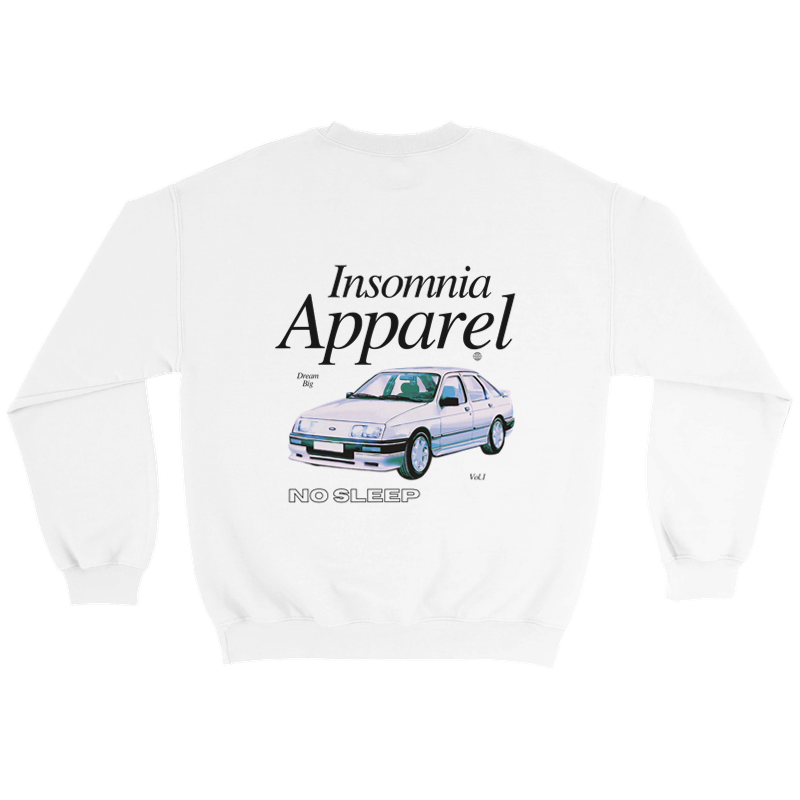 Unisex "Night Drives" Crewneck (Back Design)