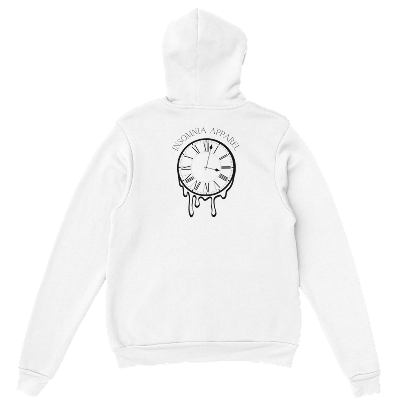 Unisex "Wasted Time" Hoodie (Back Design)